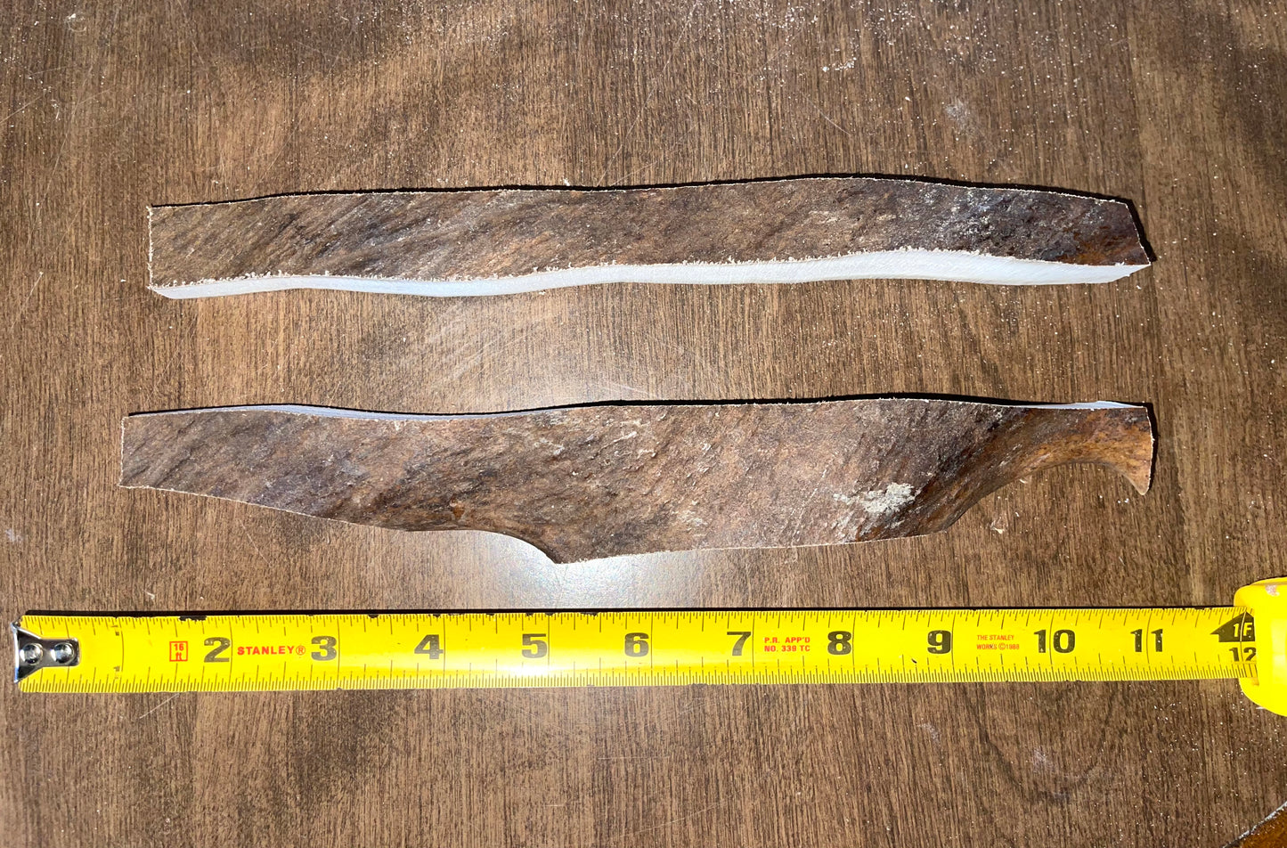 Sept-83-Moo-Styx Duo moose paddle cuts for good chewers