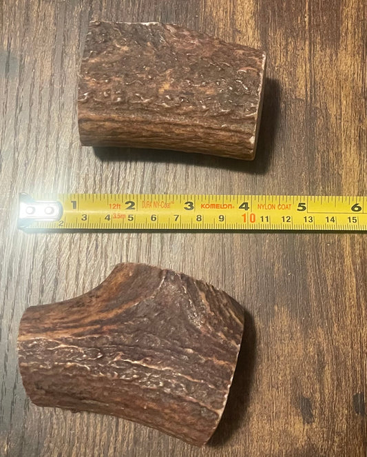 Dense Elk Chew Duos – Tough Natural Antler Chews( dogs up to 40 pounds)